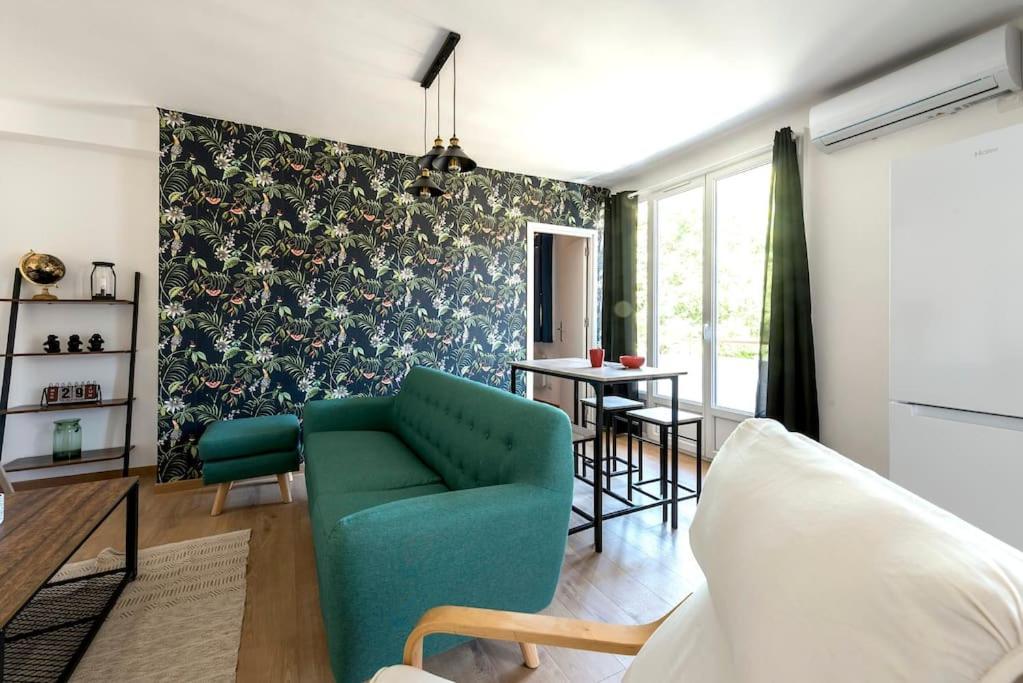 土伦L'Azur 15'Plage 10'Port 5'Train Clim Wifi Pkg公寓 外观 照片