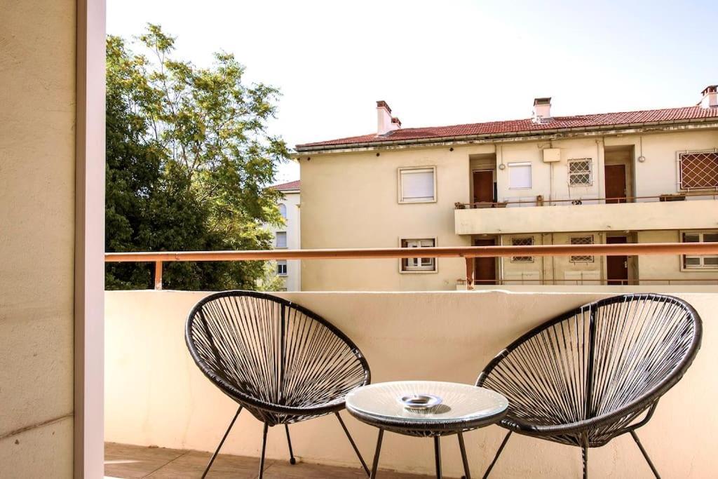土伦L'Azur 15'Plage 10'Port 5'Train Clim Wifi Pkg公寓 外观 照片